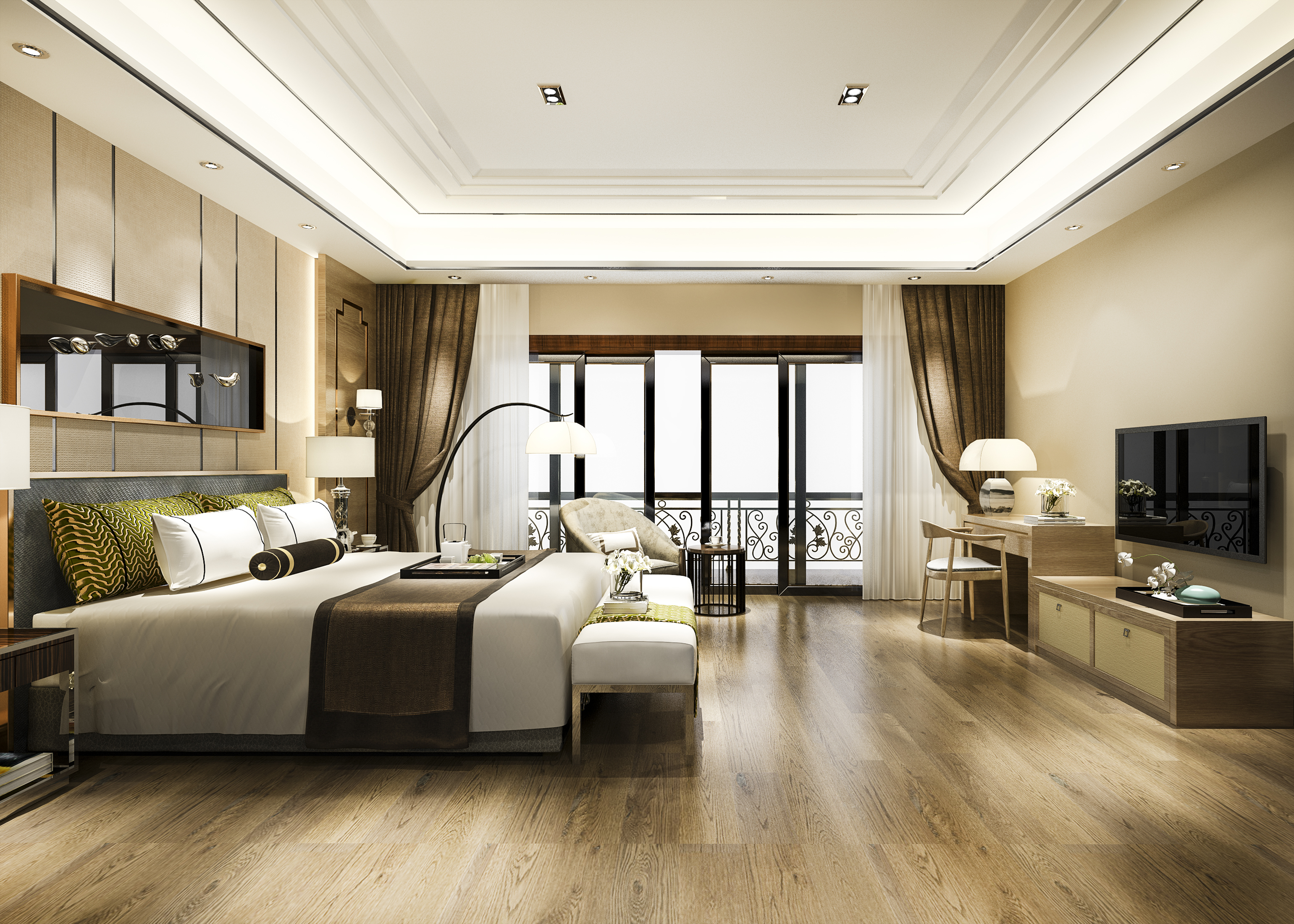 Room with Working Table